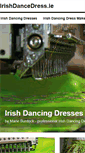 Mobile Screenshot of irishdancedress.ie